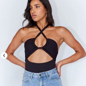Black Princess Polly London Bodysuit